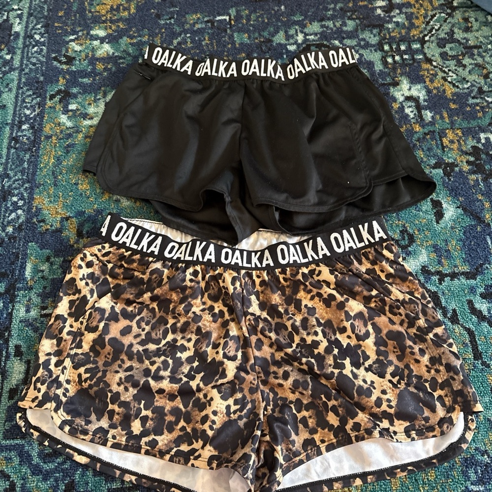 Black and Brown Athletic Shorts for Active Comfort